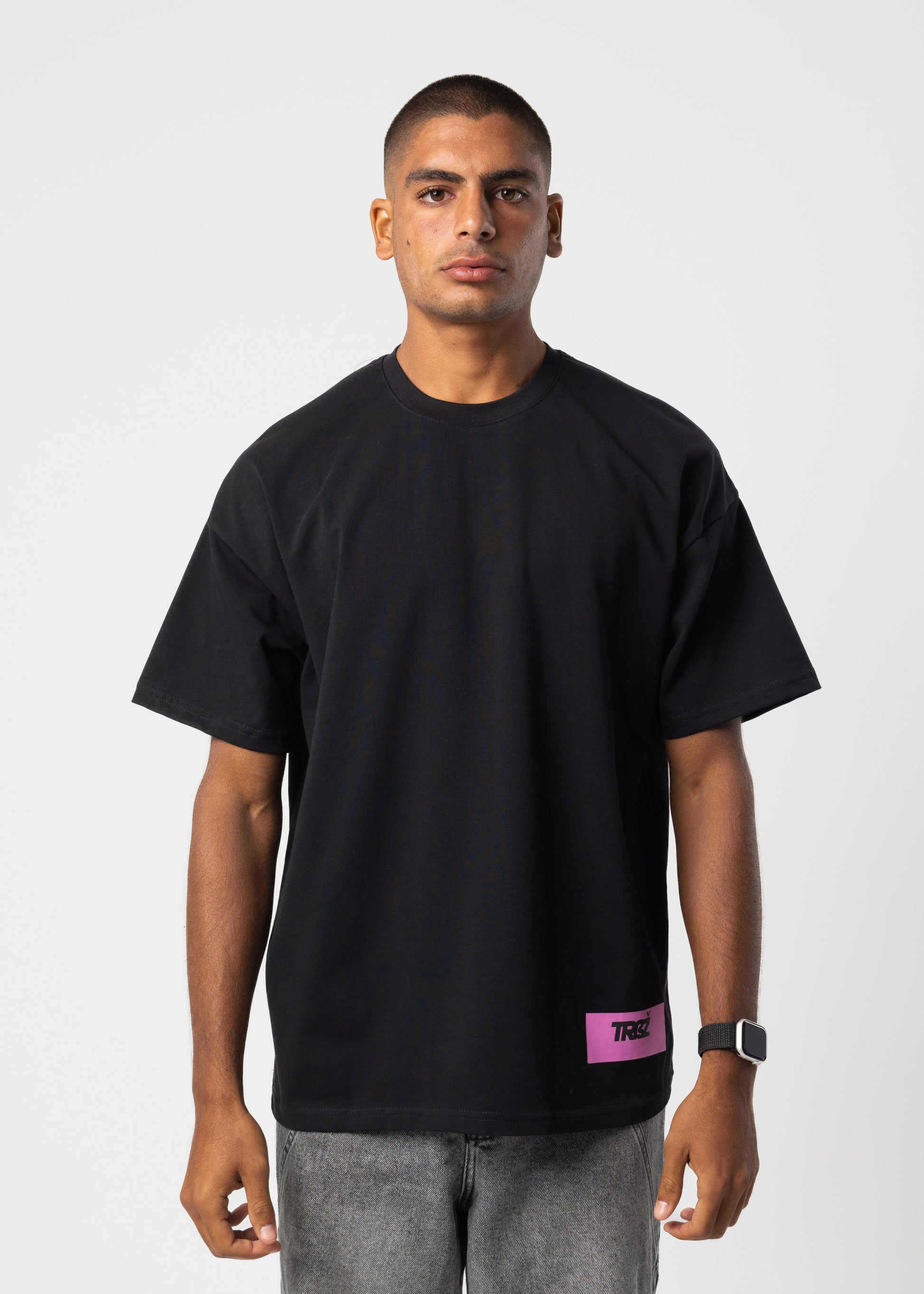 Black Break The Rules Tee