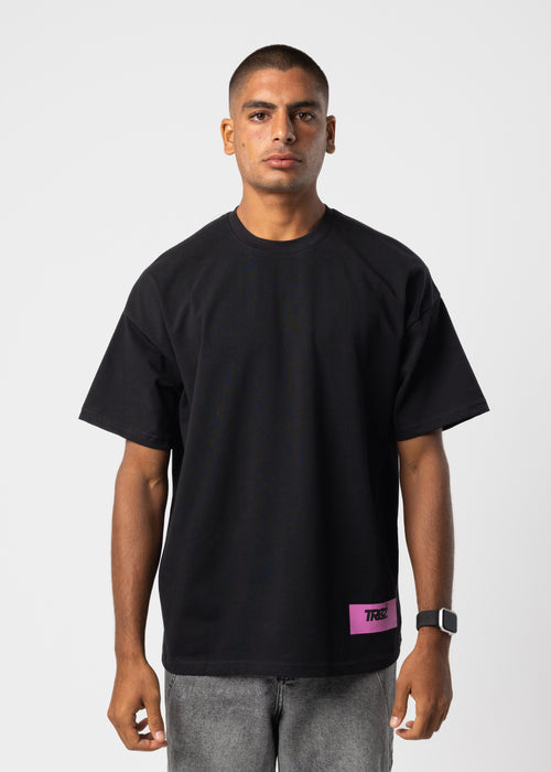 Black Break The Rules Tee