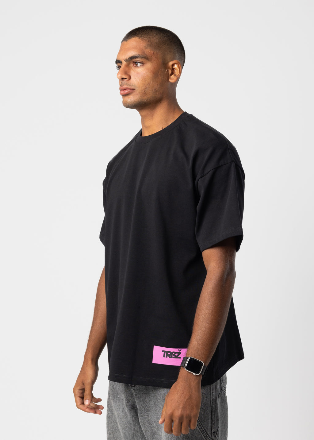 Black Break The Rules Tee