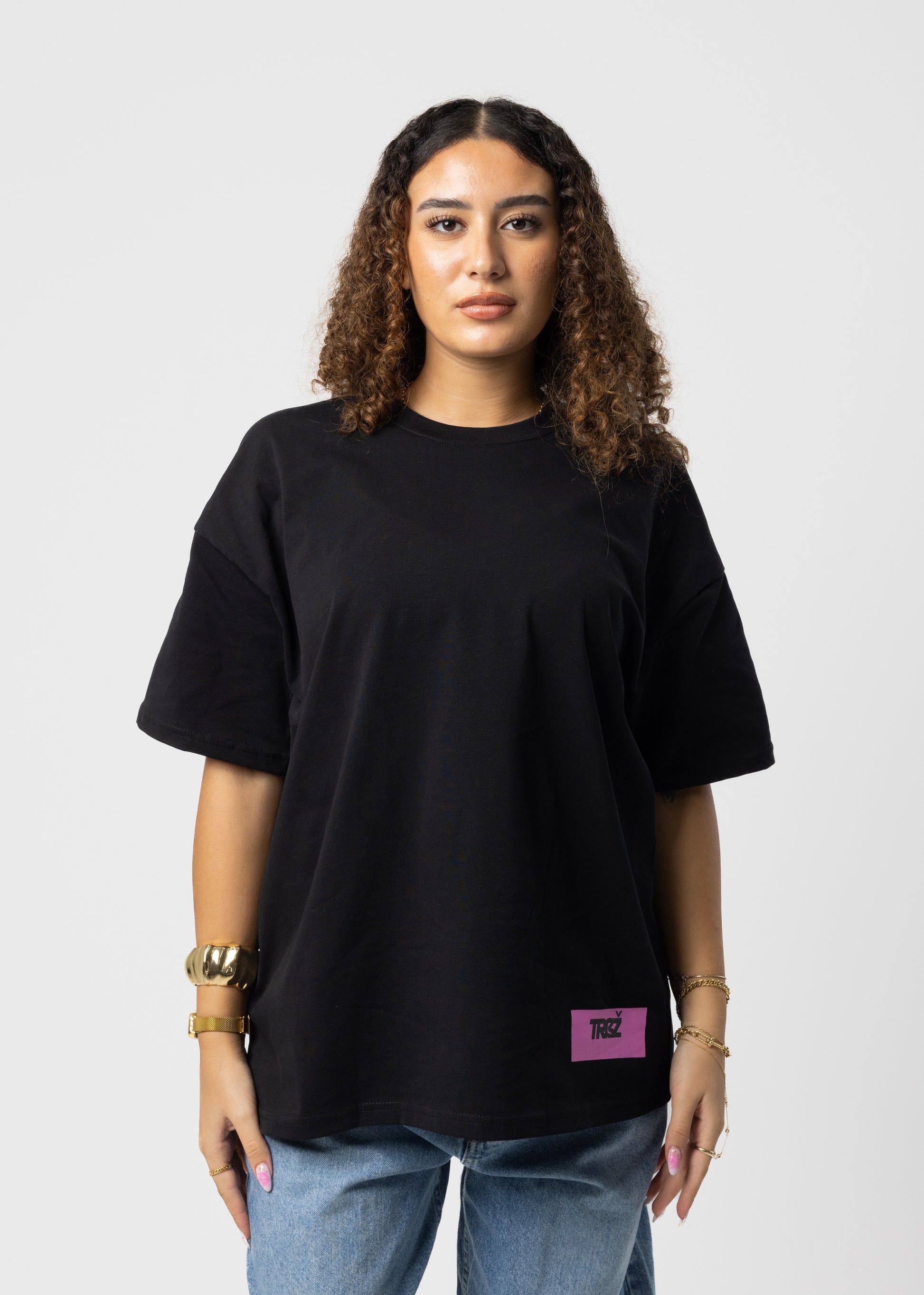 Black Break The Rules Tee