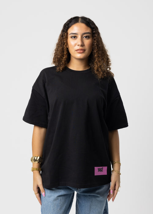 Black Break The Rules Tee