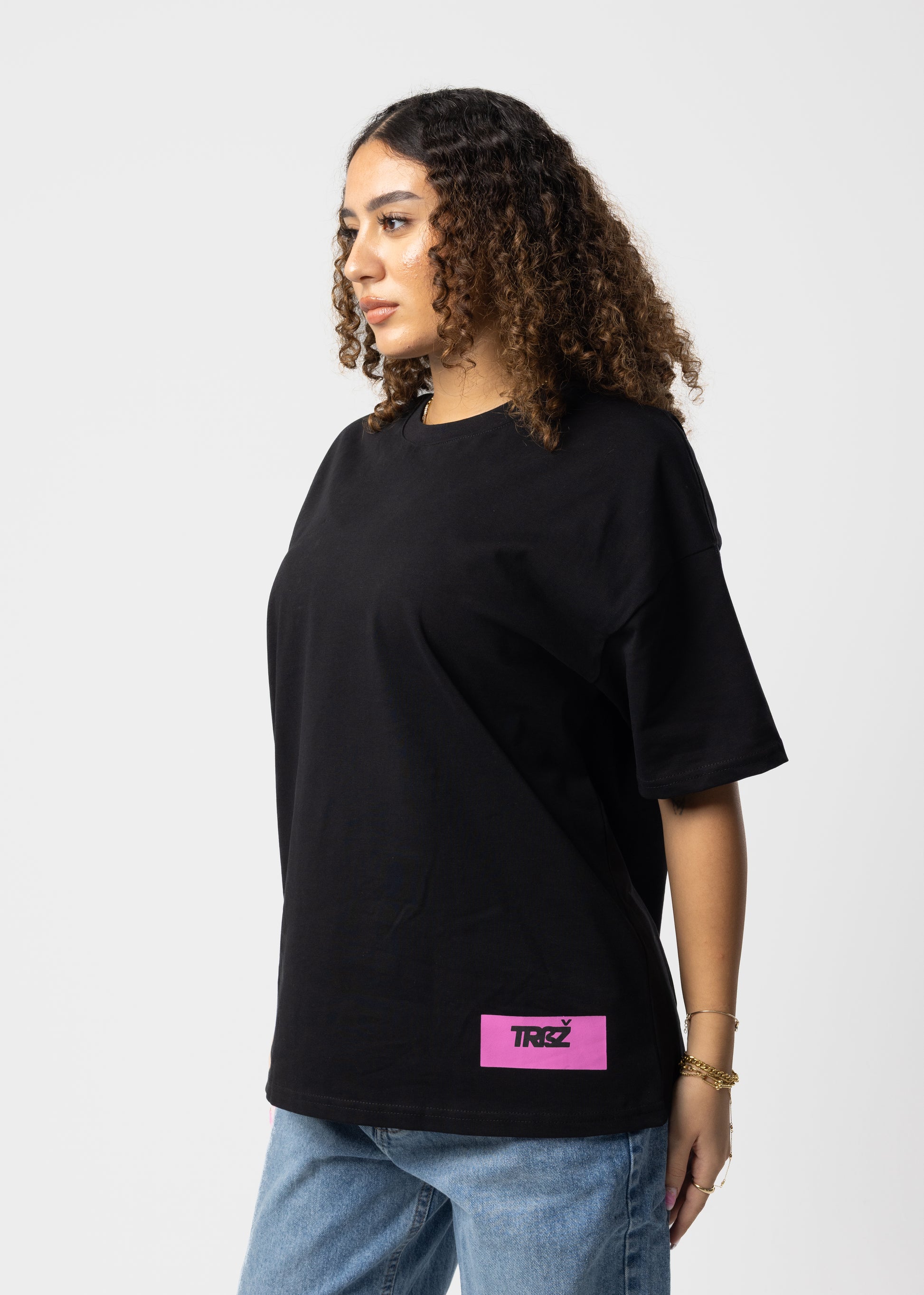 Black Break The Rules Tee